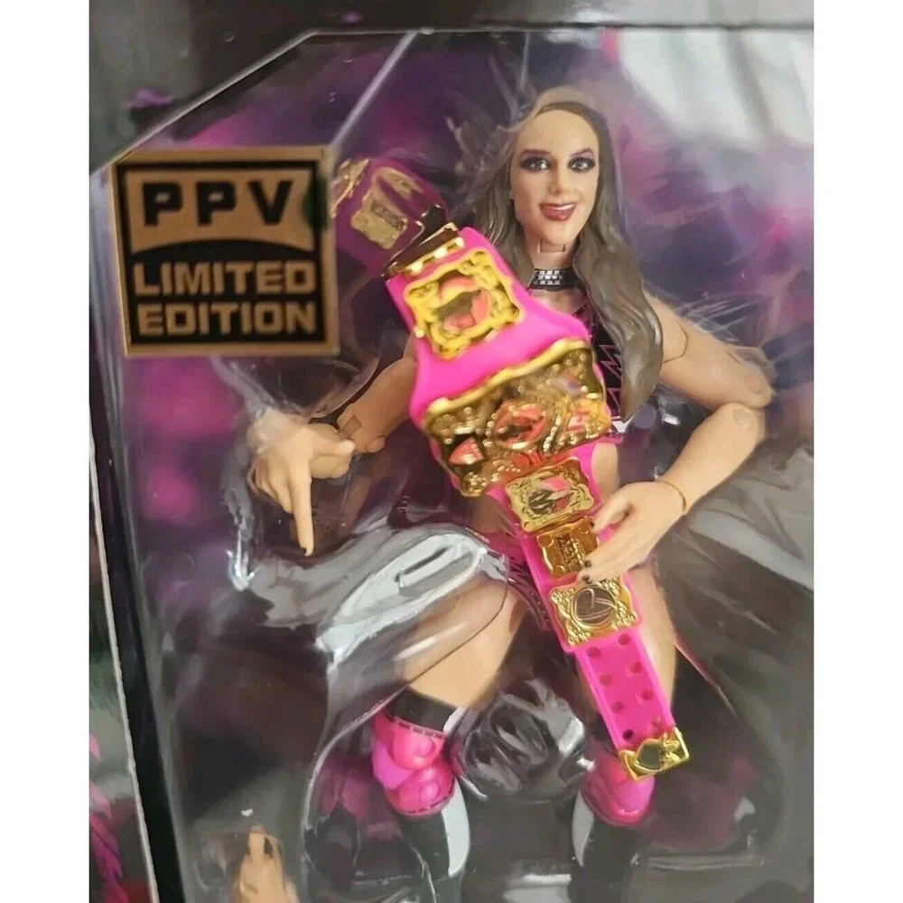 AEW Dr. Britt Baker Action Figure Limited Edition With Championship Belt - Picture 7 of 7